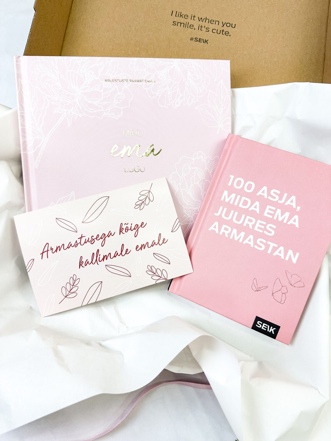 Kinkekomplekt emale - mälestused ja armastus