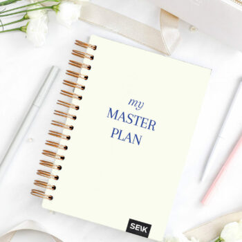 Tegude Kalender märkmik - spiraalköites My master plan 25/26