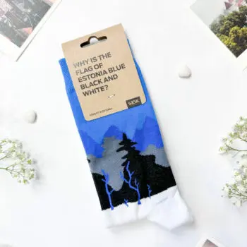 Eesti sokid - sini-must-valge mets