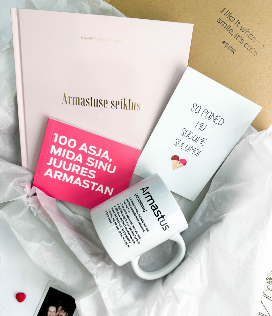 Kinkekomplekt kallimale - meie armastus