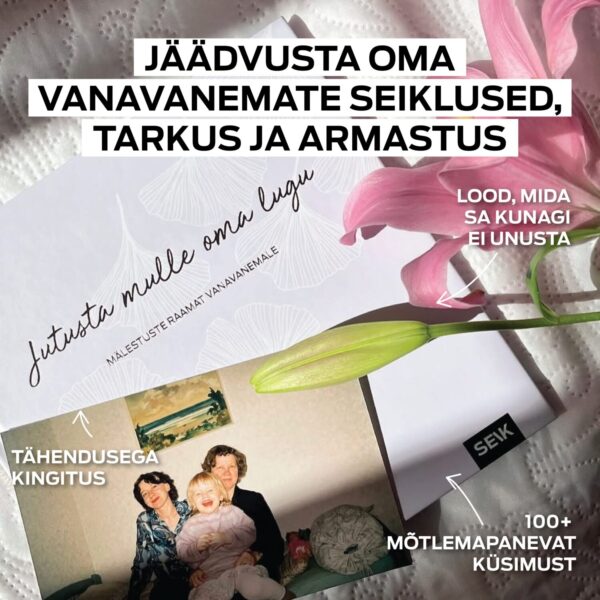 Mälestuste raamat vanavanemale - Jutusta mulle oma lugu - Image 2