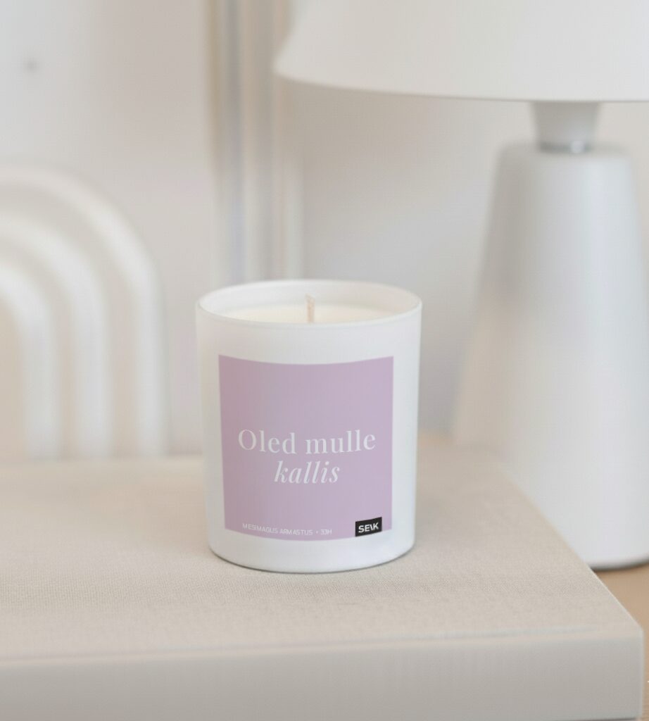 Õnnelik küünal - oled mulle kallis!