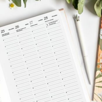 Tegude Kalender märkmik 2026 - vertikaalne