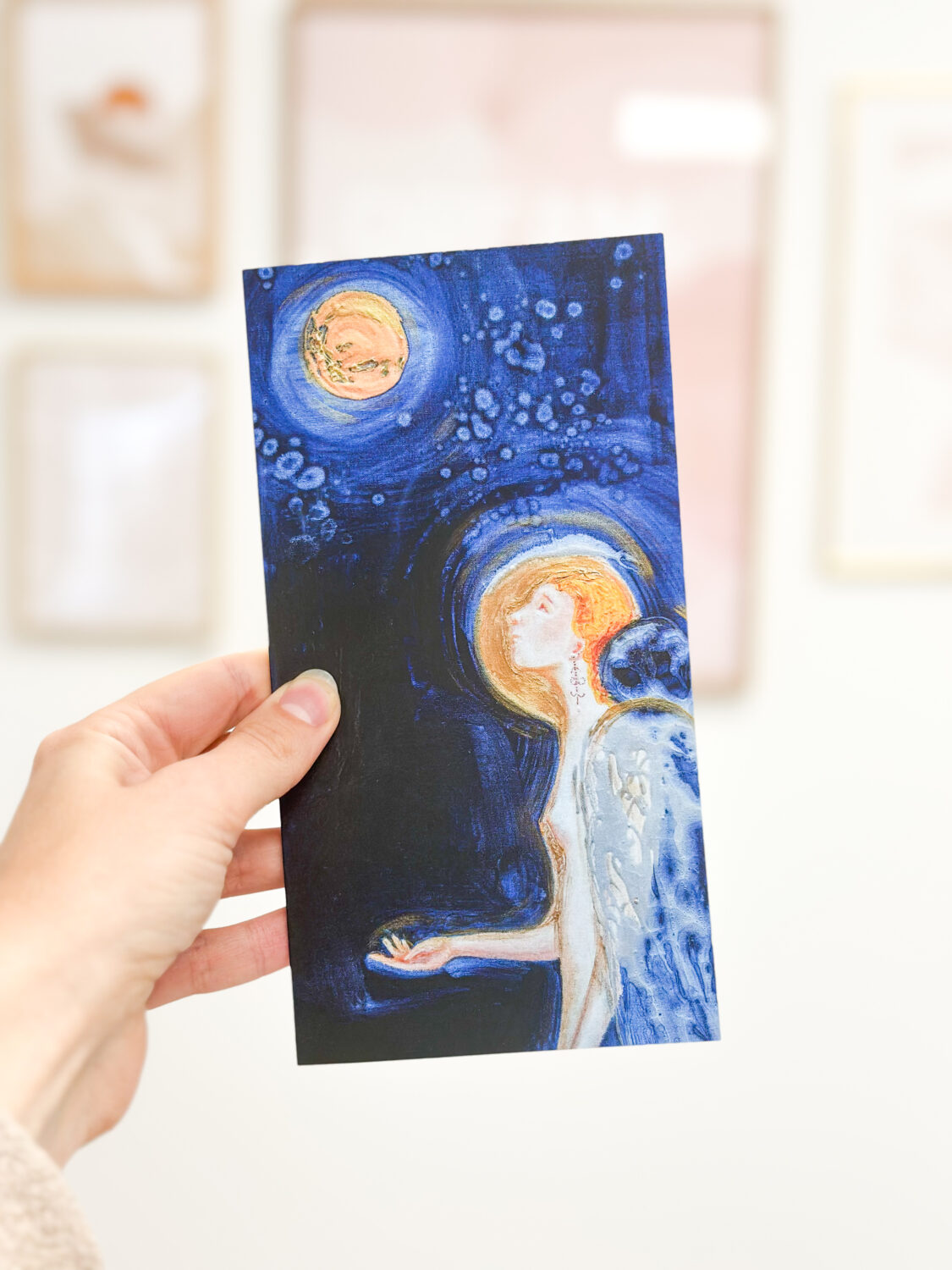 Postkaart "Kuu lummuses" - Epp Maria Kokamägi
