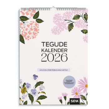Tegude Kalender seinakalender 2026 - lillede lummuses (A3)