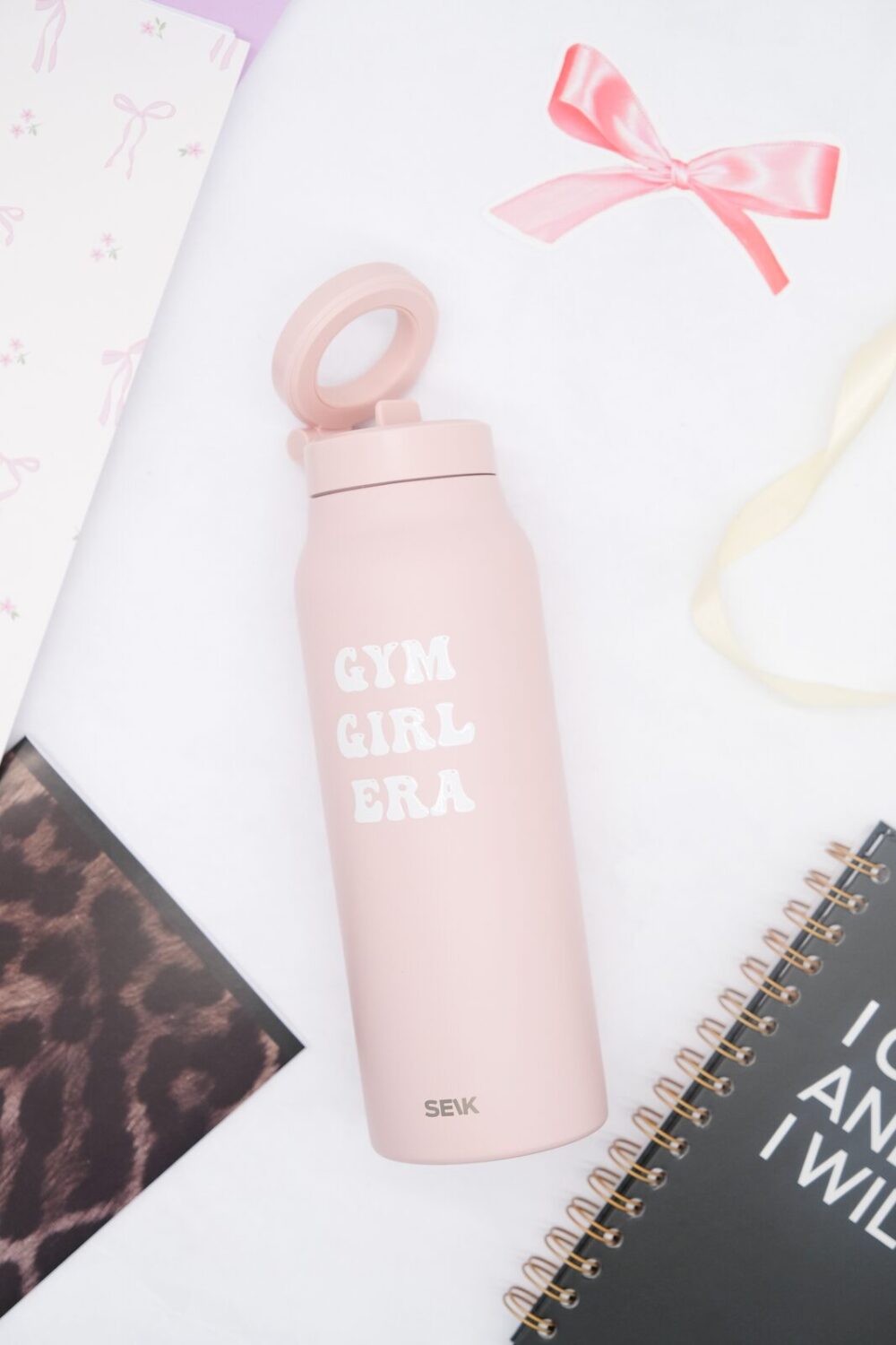 Kaks ühes termospudel magnetilise telefonihoidikuga - gym girl era