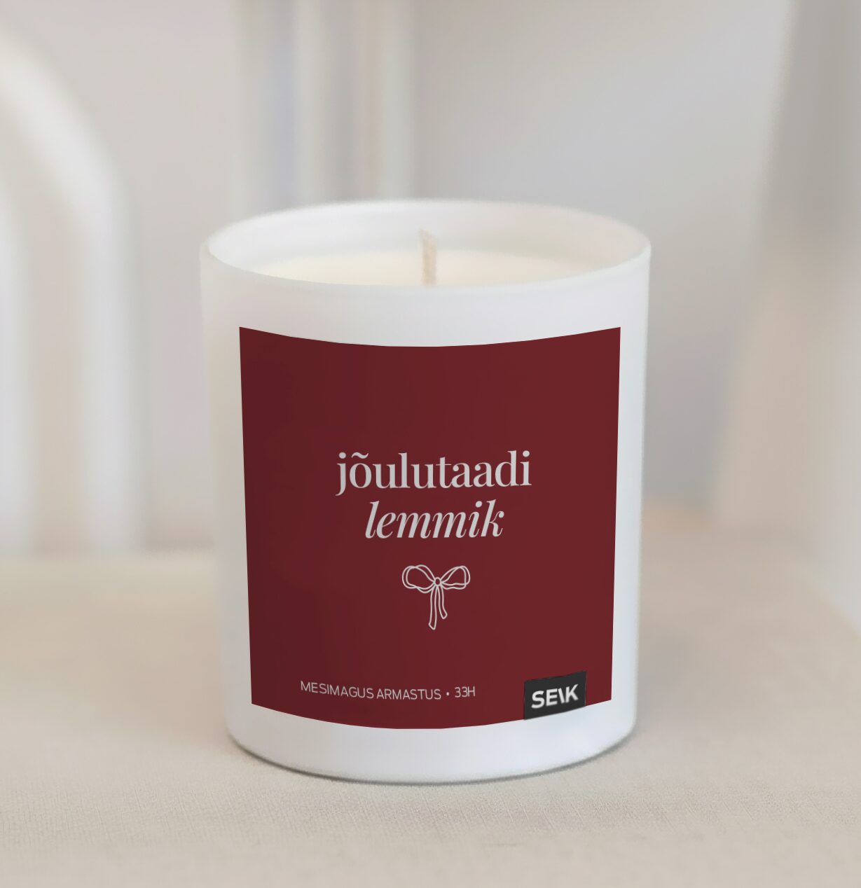 õnnelik küünal - jõulutaadi lemmik