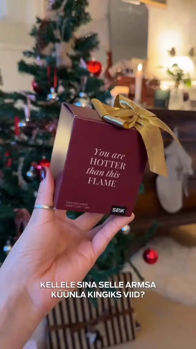 Lõhnaküünalde fännid, tähelepanu!😍
Meie uhiuued küünlad on lõpuks kohal! Vali armsa sõnumiga küünal ja tee lähedastele eriline kingitus!

#minuseik #eestiettevõte #eestivideod