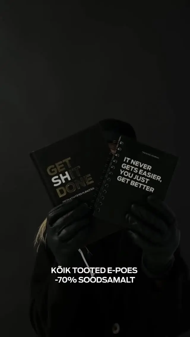 Kuni reede südaööni kõik kuni -70% soodsamalt🖤

#mustreede #minuseik #kingitused